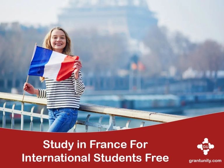 Study in France For International Students Free