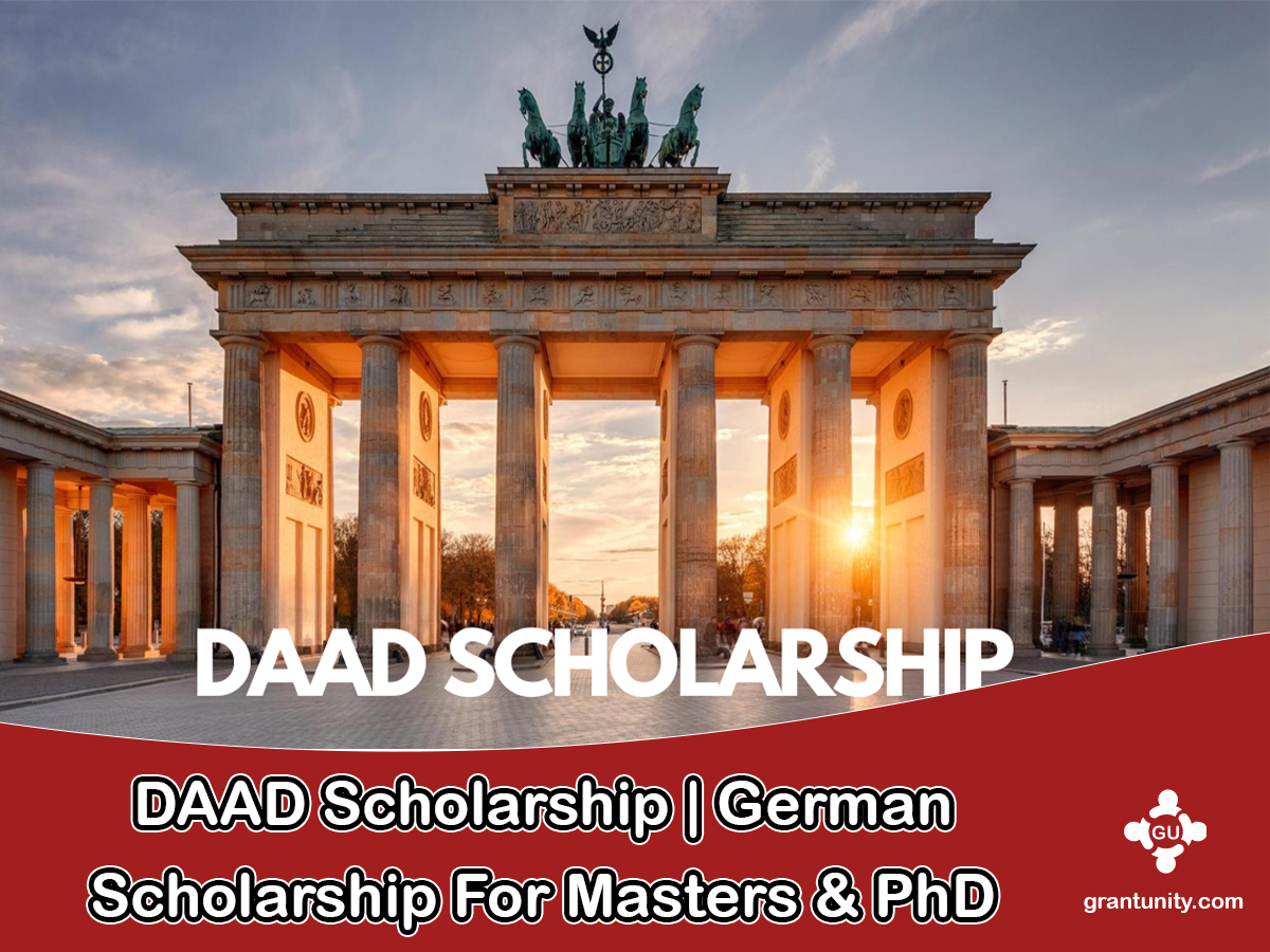 DAAD Scholarship 2024 German Scholarship For Masters & PhD