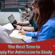 The Best Time to Apply