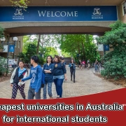 Cheapest universities in Australia
